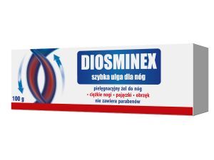 Diosminex Szybka ulga dla nóg Żel 100g