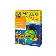 Mollers Omega-3 Rybki Pom.-cytr.36szt.