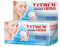 Vitrum Calcium 1250+Vitaminum D3 120tabl.
