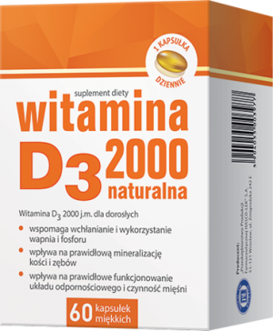 Witamina D3 2000 60kaps. HASCO